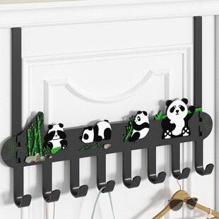 速发门后卫挂钩免打孔墙上卧室门挂钩房间挂架收纳壁挂衣生间衣服