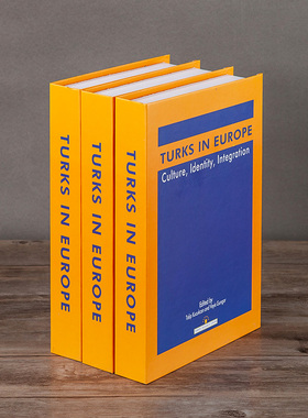 速发品色软书书装饰橘创意摆设家居假装道具模型书客厅电视柜摆件