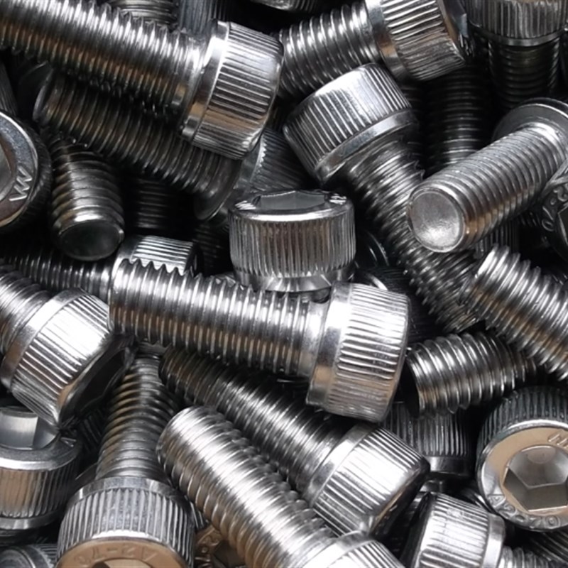 速发6mm04不锈钢1六角螺钉,白钢内六角螺丝0杆M6*1螺内2162025054