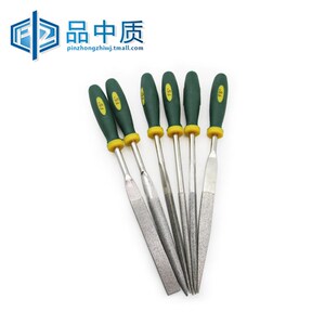 速发砂纸锉刀 镀钛金钢 锉刀 整形锉 平板圆石什锦锉锉锉三角锉