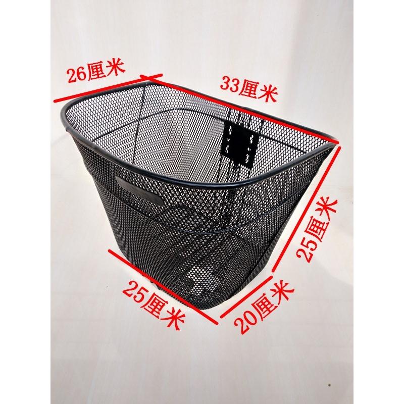 速发自行车车蓝子车篮子子篓子车筐自行车折叠钢车筐车篮车前置车