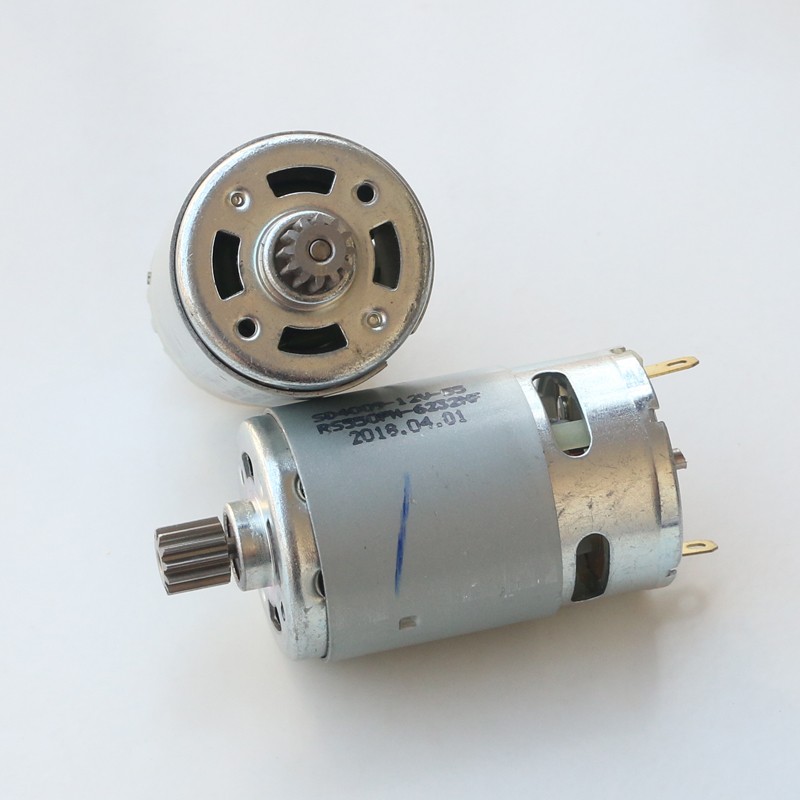 速发大扭力RS550童车550儿童电动玩具遥控汽车摩托车马达6V-12V齿