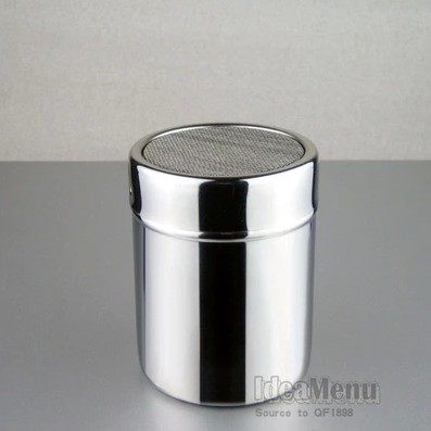 速发花式咖啡器撒 不锈钢粉筒网 粉筛 撒粉器纱具粉罐 粉筒 可可