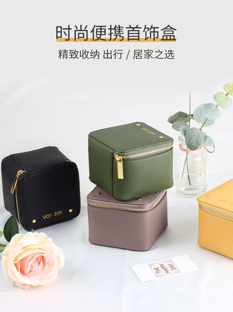 速发盒钉随身耳饰便携耳手饰包盒耳环盒子首饰盒迷小你盒收纳项链