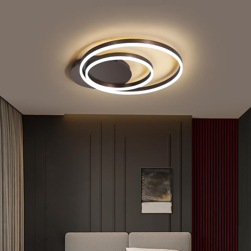 主卧室吸顶灯轻奢现代简约北欧创意时尚个性家用遥控新款书房灯具