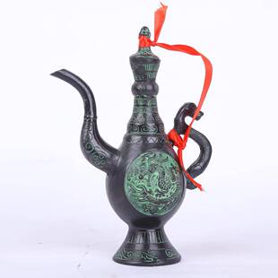 A5L中式周制汉唐桌婚礼青铜酒壶风道具摆件博山炉沃舆礼器孔雀杯