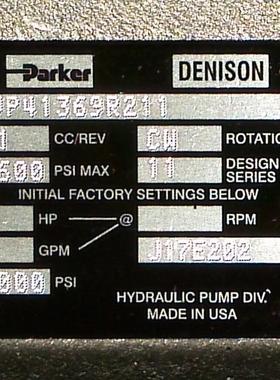PV41369R211 # Parker//派克，液压泵，齿轮泵，叶片泵