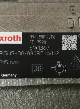 R901147116  PGH5-30/080RE11VU2 # Rexroth//力士乐