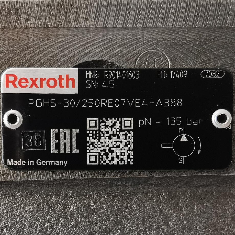R901401603  PGH5-30/250RE07VE4-A388 # Rexroth//力士乐
