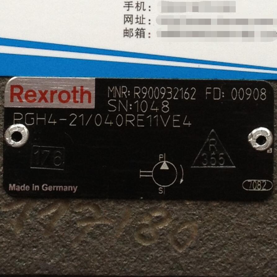 R900932162  PGH4-21/040RE11VE4 # Rexroth//力士乐