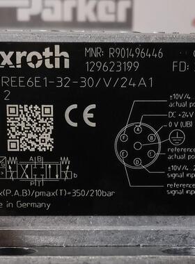 R901496446 4WREE6E1-32-30/V/24A1 # Rexroth//力士乐