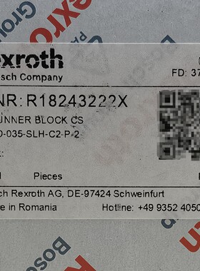 R18243222X # Rexroth//力士乐，滚柱滑块