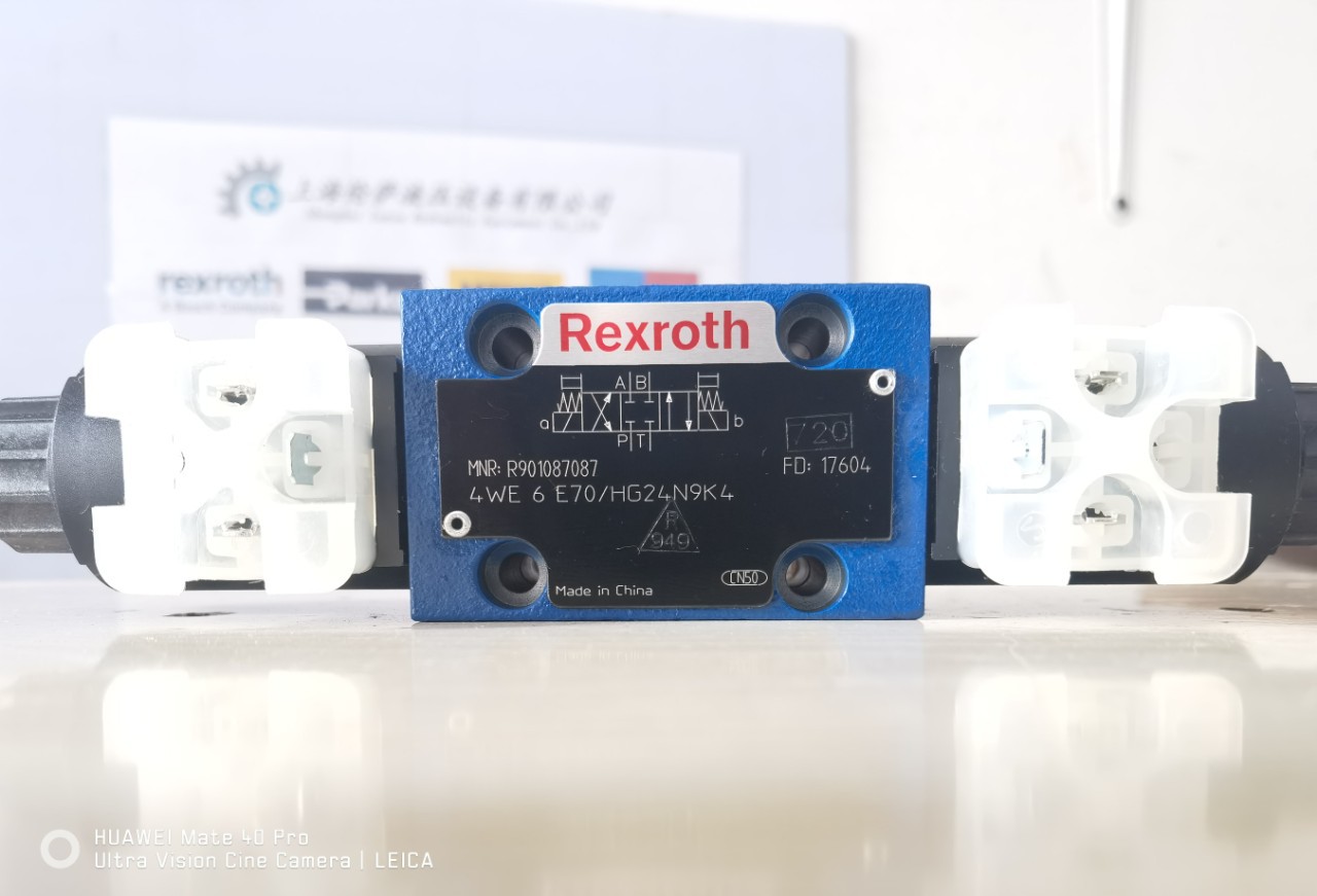 R901087087  4WE6E7X/HG24N9K4  Rexroth电磁换向阀