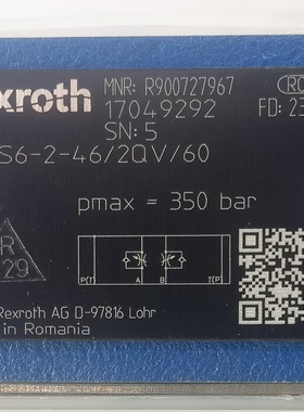 R900727967  Z2FS6-2-46/2QV/60 # Rexroth//力士乐