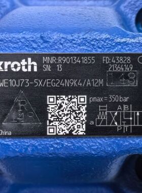 R901341855  4WE10J73-50/EG24N9K4/A12M # Rexroth//力士乐