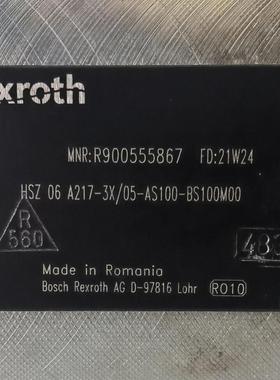 R900555867  HSZ06A217-3X/05-AS100-BS100M00 # Rexroth//