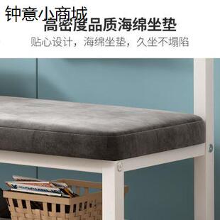 极速换鞋凳鞋柜家用挂衣架进门口玄关置物架多功能收纳柜可坐鞋架