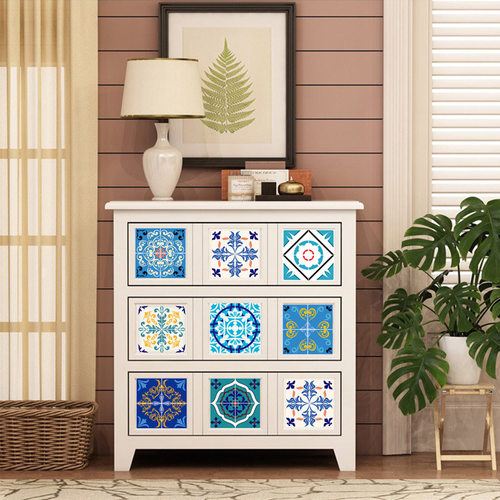 极速3d three-dimensional wall stickers waterproof retro tile