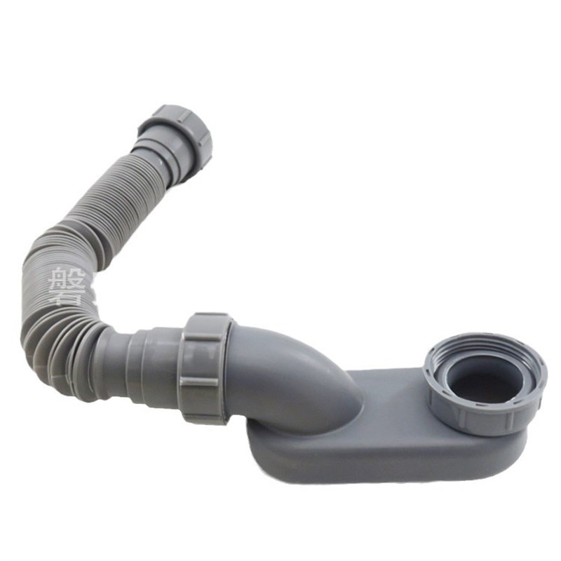 浴缸伸缩防臭防虫下水管排水管洗B澡池淋浴房木桶浴浴桶下水器配