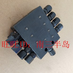 11SSV分配阀11个出油口黄油分油器-维东块式递进分配器一分11孔
