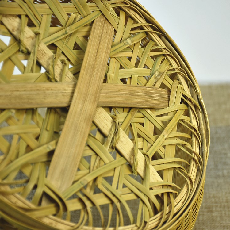 纯手工竹编篮子竹编筐买菜篮子购物篮水果篮竹篓提手篮竹精编篮子