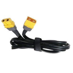 3米 1.5 12AWG黑色双并线大功率航模XT60公母延长线无人机0.5