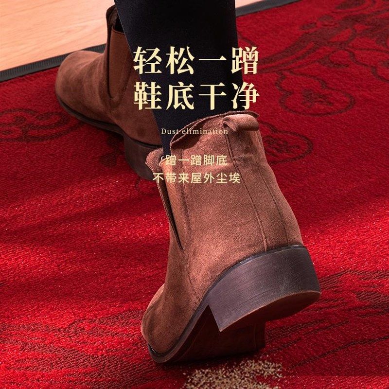 乔迁入户门地垫2025新款高级感红色地毯门垫进门防滑可擦免洗地毯