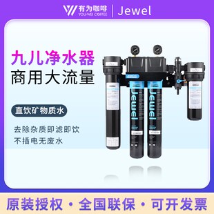 九儿商用净水器大流量直饮净水器双联三联四联咖啡店专用净水器