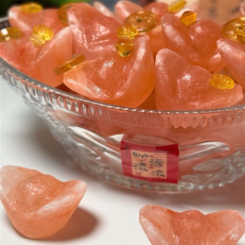 招财元宝聚宝盆喜马拉雅粗u盐净宅生财摆件客厅旺宅御守盐乔迁礼