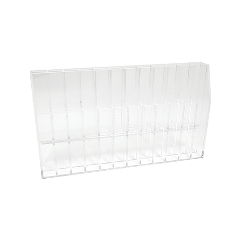 亚克力阶梯式胰岛素笔架马克笔收纳架水彩L笔展示架多格置物架定
