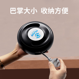 手动网线收纳盒缠绕信号线卷线盒D家用桌面收线器电源线光纤线盘