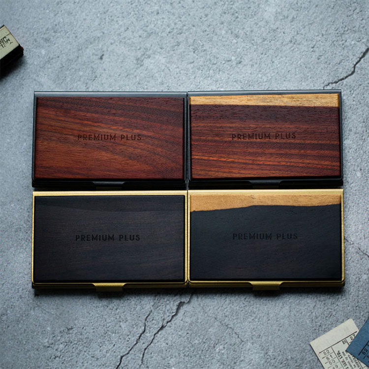 大容量名片夹创意名片盒男士便携式名片盒子女式随身定制logo刻字