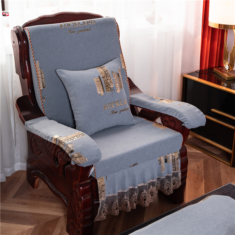 实木沙发垫带靠背连体加厚海绵中式联邦春秋椅红木头沙发坐垫防滑