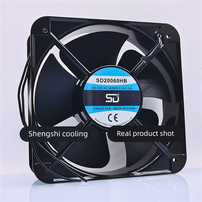 全新SD20060HB 220-240VAC 电焊机配电柜机柜控制柜 轴流散热风机