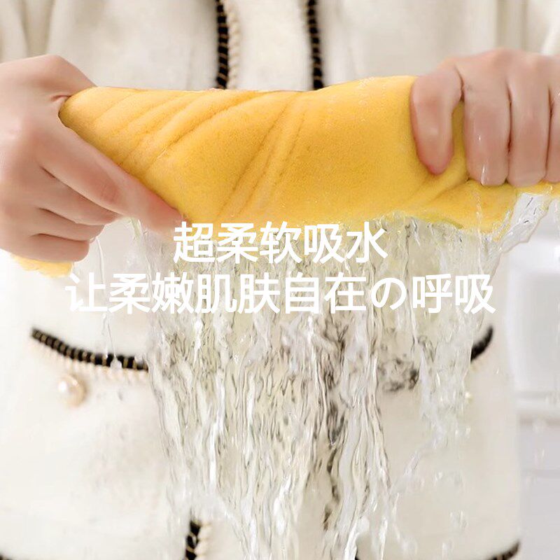 温迪家纺儿童浴巾连帽斗篷游泳珊瑚绒浴袍男女款吸水速干可穿浴裙