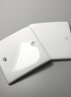 86型空白面板白盖板白面板开关插座盖板线盒堵洞盲板工程加厚