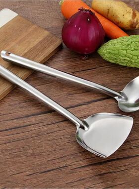 家用不锈钢锅勺锅铲炒菜炒勺饭勺铲家用锅铲勺子厨具套装汤勺