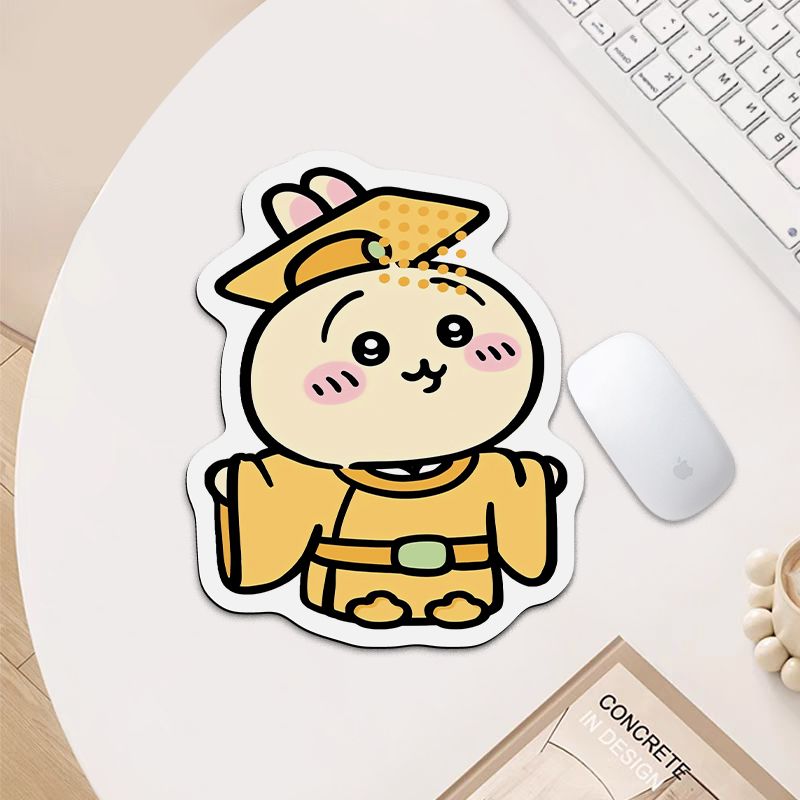 卡通乌萨奇吉伊卡哇鼠标垫办公桌垫键盘游戏鼠标垫创意异形卡通垫
