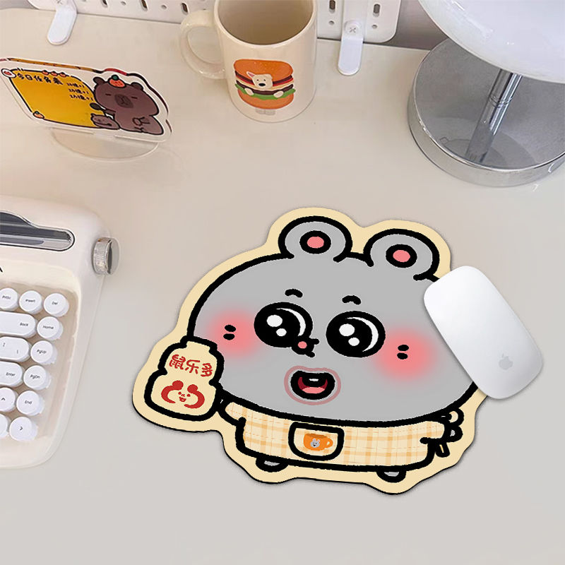 美叽和大鼠异形鼠标垫防水护腕垫