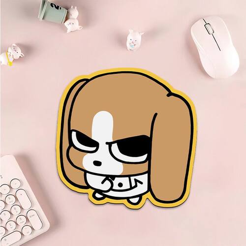 小狗比格多栋鼠标垫护腕书桌垫