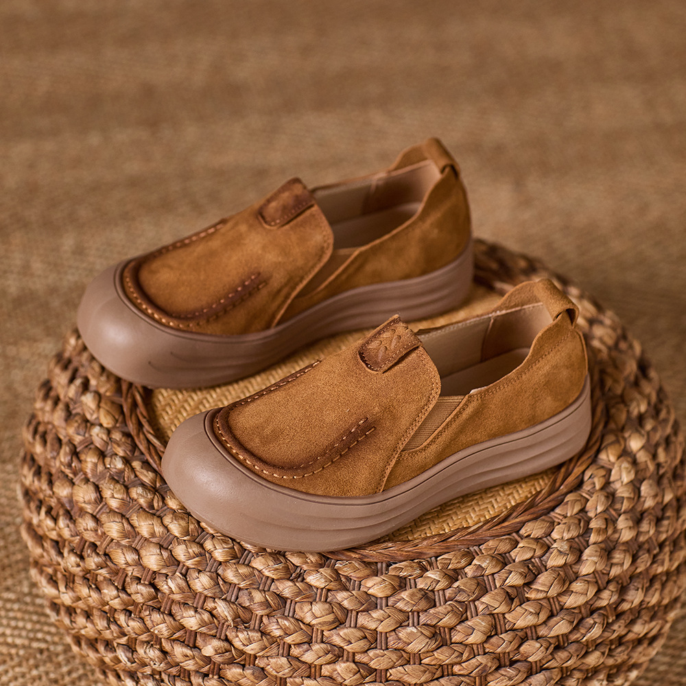 2025秋季新款真皮勃肯鞋