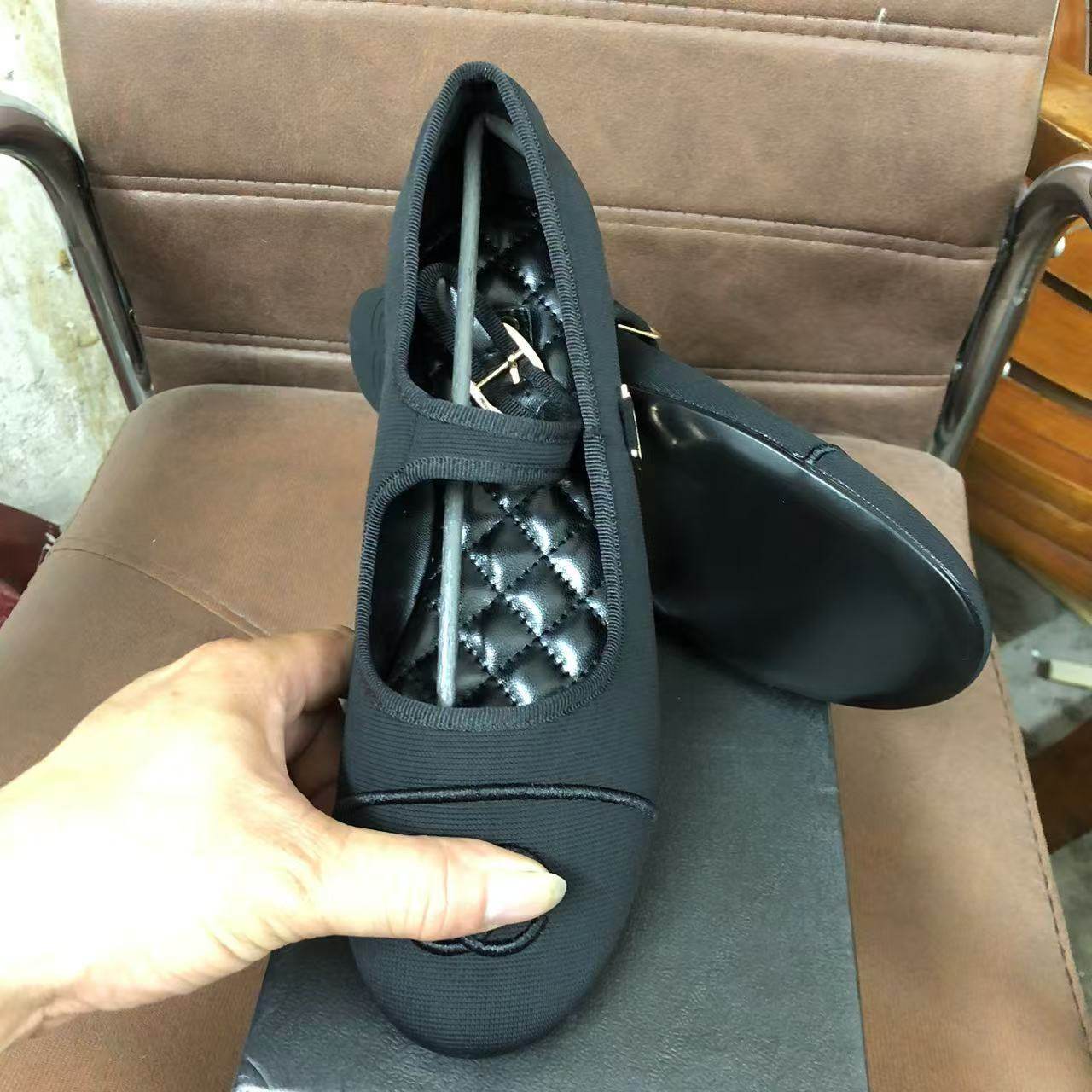 2026早春新款灯芯绒小香风芭蕾舞鞋女一字带平底玛丽珍鞋复古单鞋,女鞋,玛丽珍鞋,淘宝优惠券,粉丝福利购,淘宝优惠卷