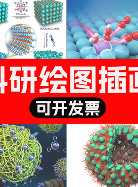 科研绘图代画插画图sci医学三维动画信号通路机制图期刊封面图TOC