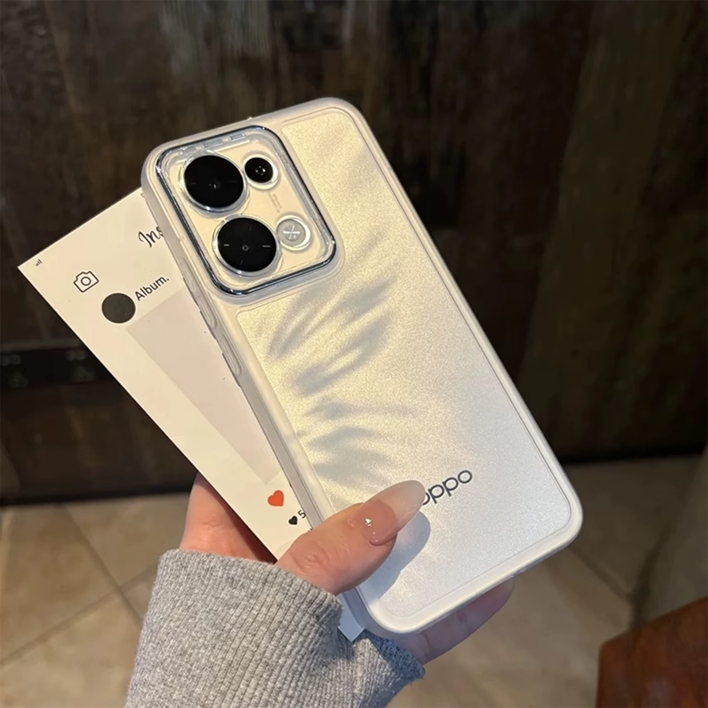 自带镜头膜适用opporeno14pro手机壳新款透明oppo磨砂reno14全包防摔reno13保护套男女12高级约超薄软壳透色4