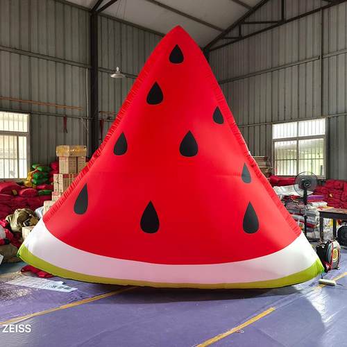 西瓜模型商场营销活动户外美陈夏季氛围装饰布置创意个性气模
