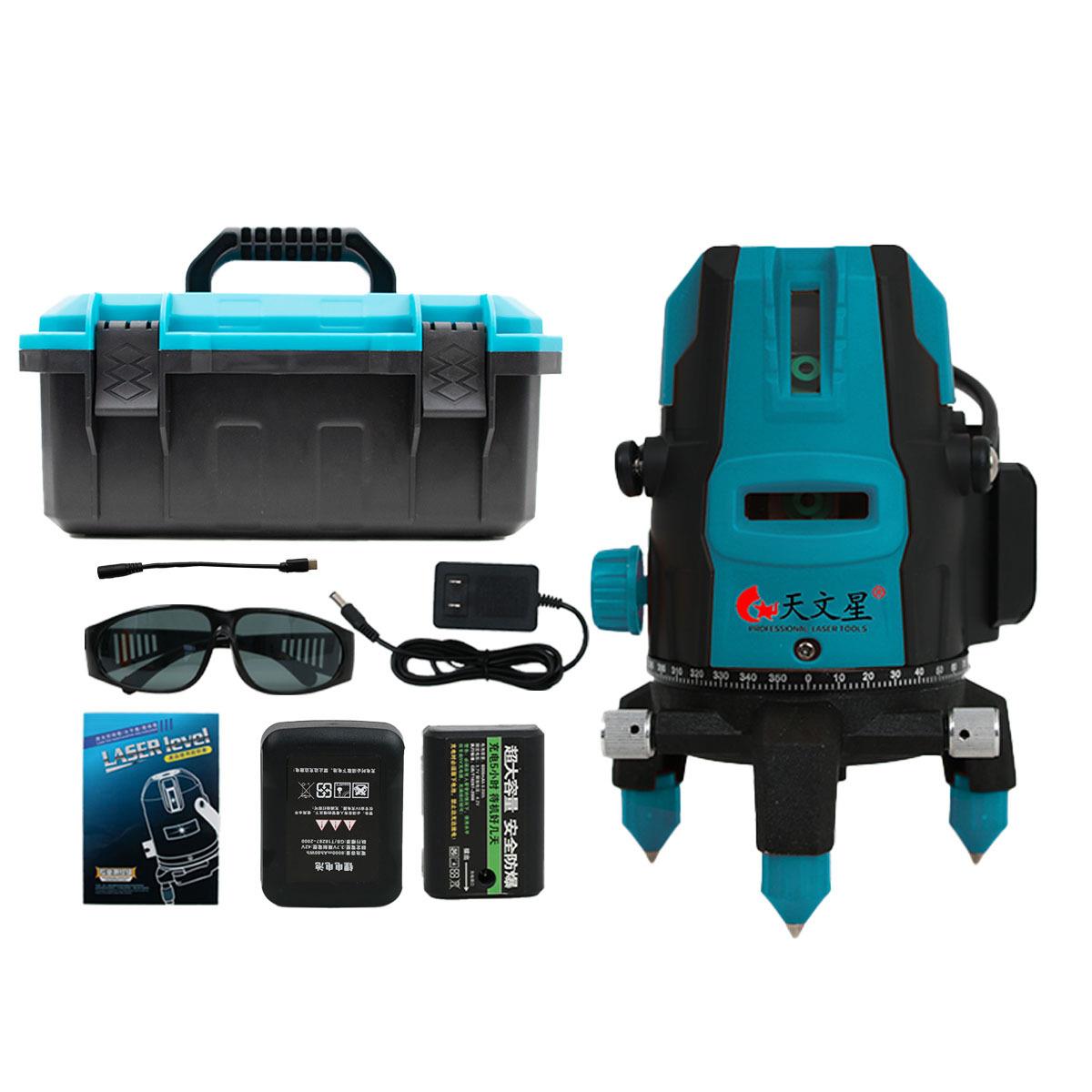 红外线水平仪室外专激光投线仪高精度自动绿光户外强光水平仪跨镜