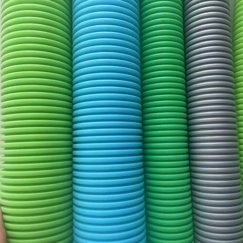 新风系统PE管双壁波纹管75110160200排风软管pe管道排气管