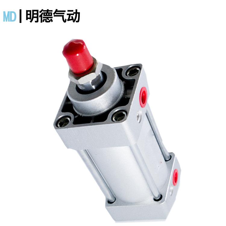 铝合金可调双作用复动式气缸SC50*100/150/200/3小型迷你可带磁铁