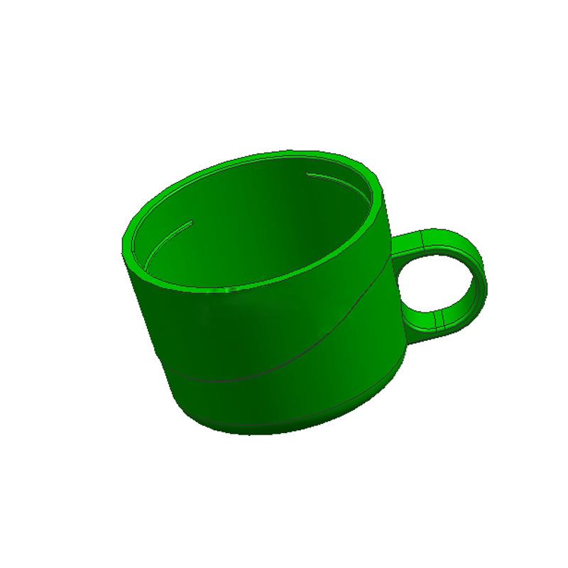 塑料水杯盖子模具开发保温杯盖子杯盖配件保温杯外盖设计注塑厂