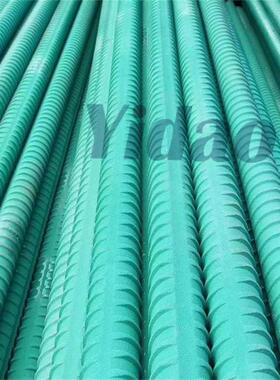 国标HRB400E环氧树脂涂层钢筋敬业36mm*12米专业出口